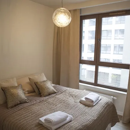 Lägenhet Apartament Bridge Wrocław